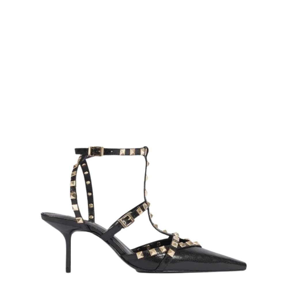 Scarpin Schutz Com Detalhes Preto