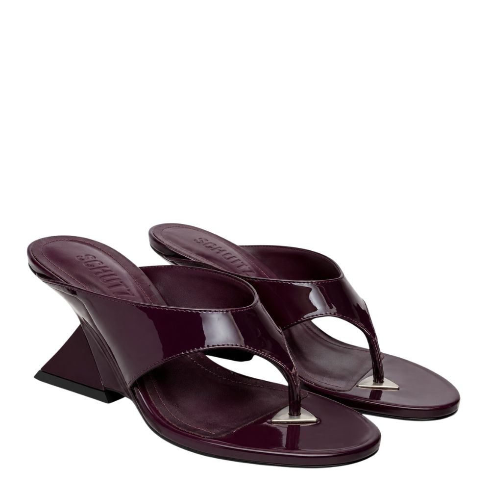 Tamanco Schutz Roxo Roxo 3