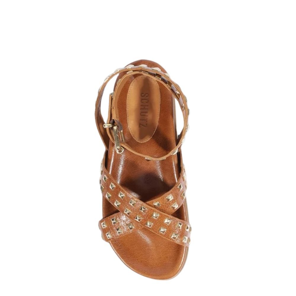 Papete Schutz Studs Carolla Marrom Marrom 3