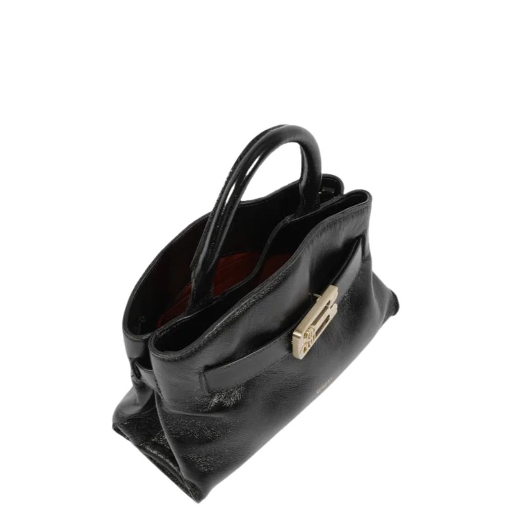 Bolsa Schutz Hobo Média Heather Preto Preto 3