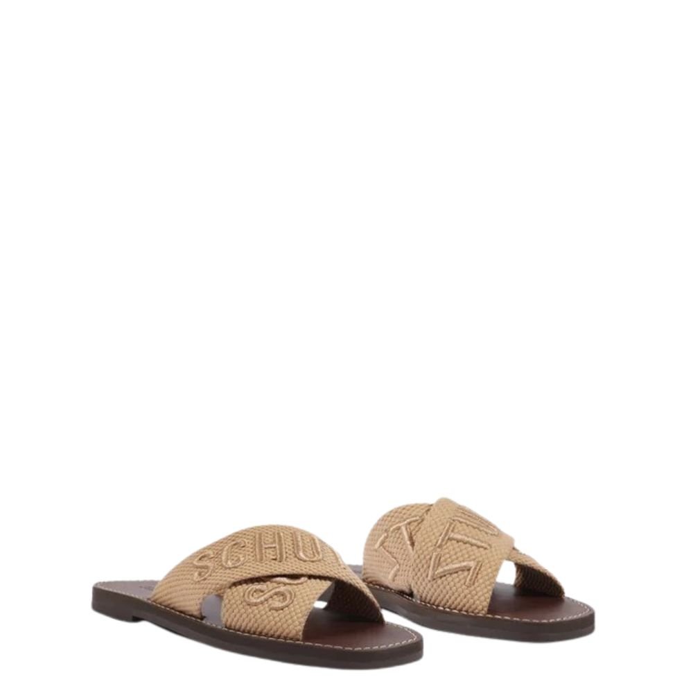 Rasteira X Schutz Bege Bege 3