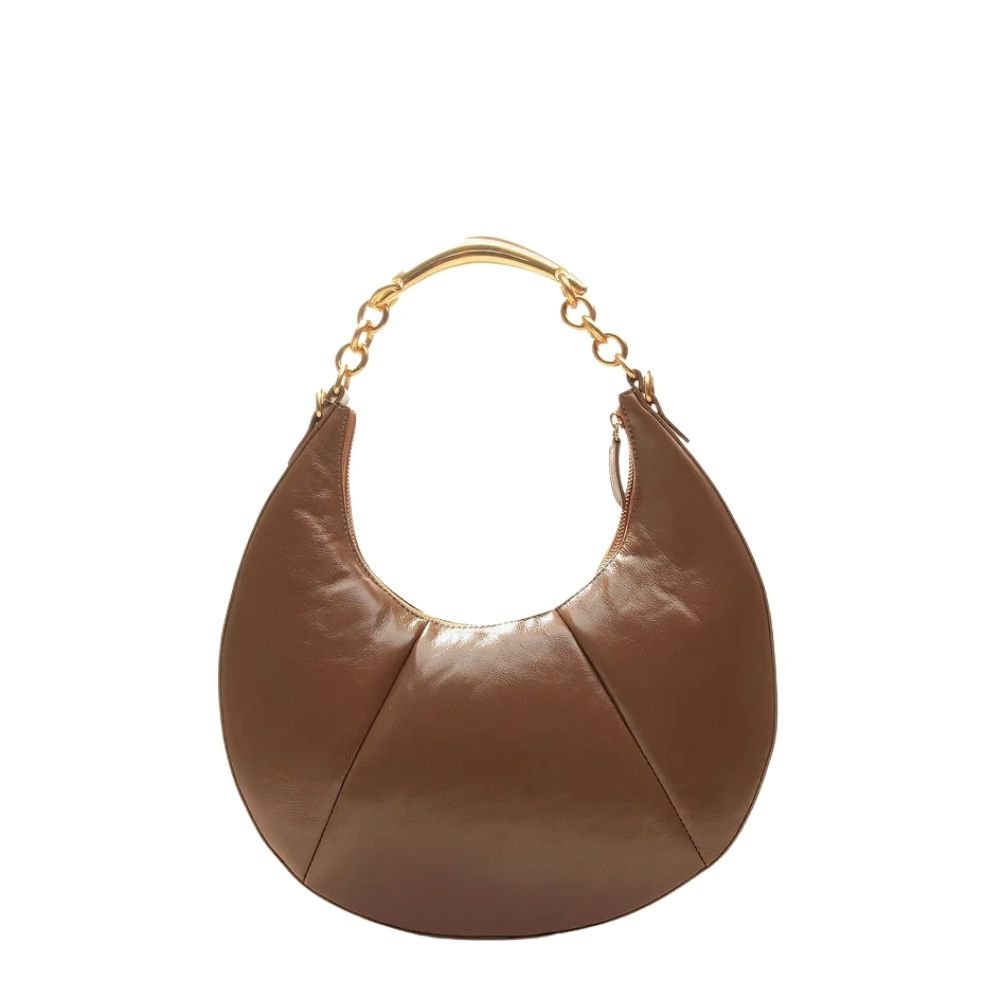 Bolsa Vicenza Hobo Maya Marrom