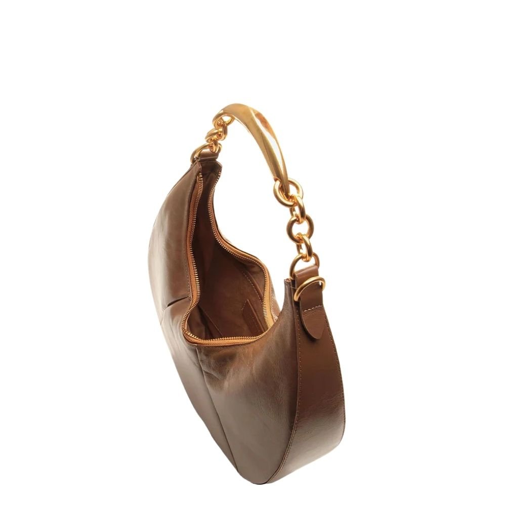 Bolsa Vicenza Hobo Maya Marrom Marrom 2