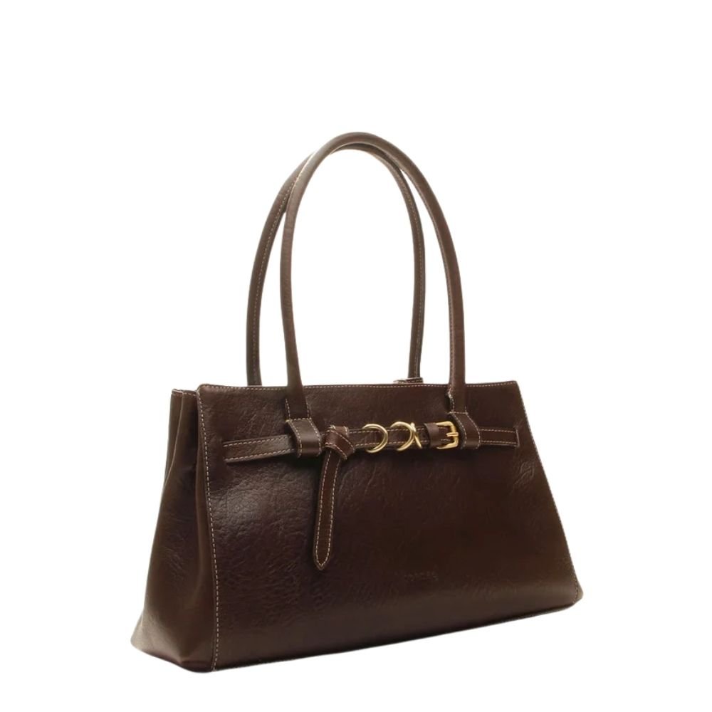 Bolsa Viceza Tote Margot Grande Marrom Marrom 3