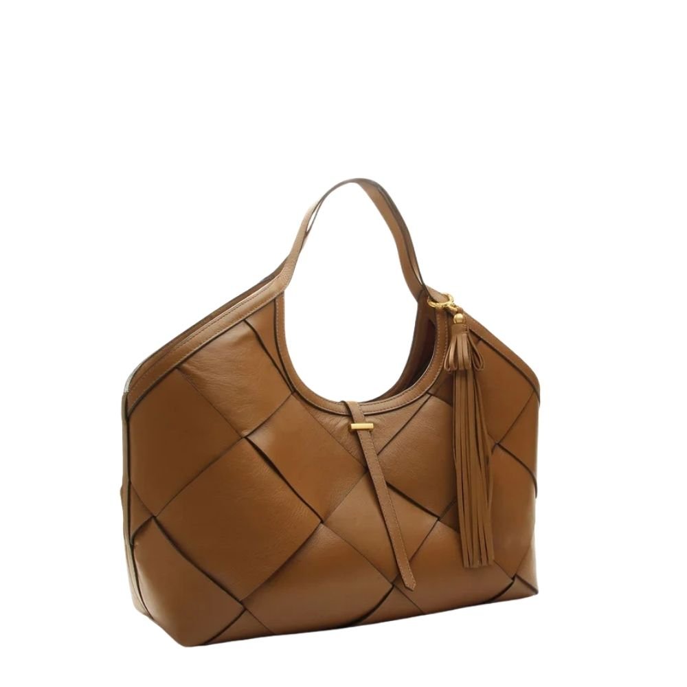 Bolsa Vicenza Shopping Victoria Marrom Marrom 3