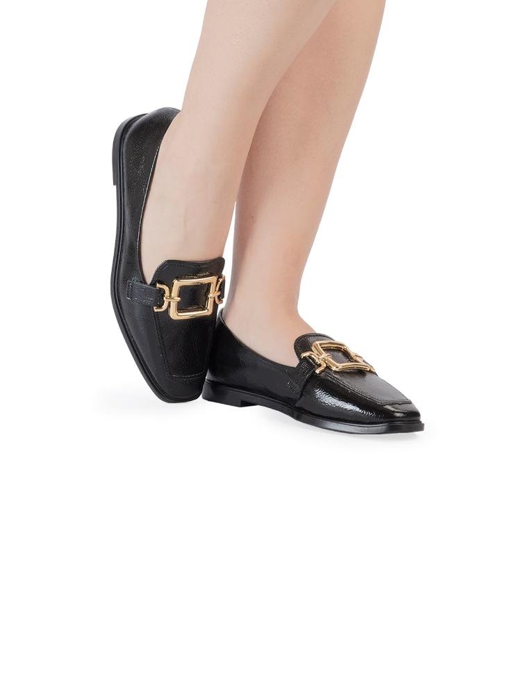 Mocassim Bebecê Fivela Maxi Preto 2