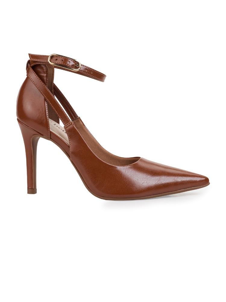 Scarpin Bebecê com Salto Fino Classica