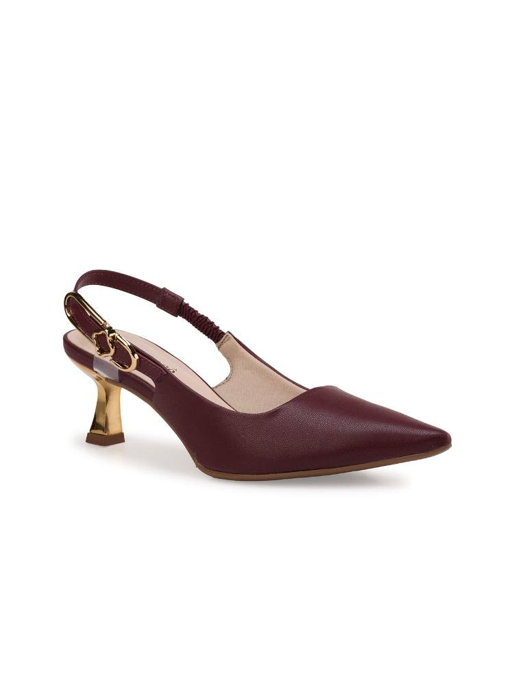 Scarpin Bebecê Com Elástico Confortável Detalhe Sofisticado 3
