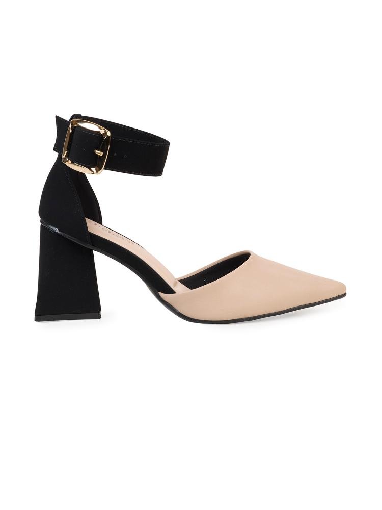 Cor Nude/Preto