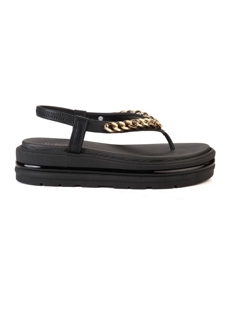 Sandália Flatform Bebecê com Corrente