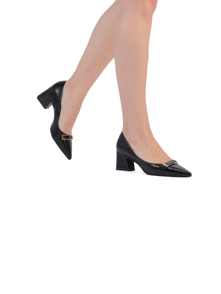 Scarpin Bebecê Clássico Versátil Preto 2
