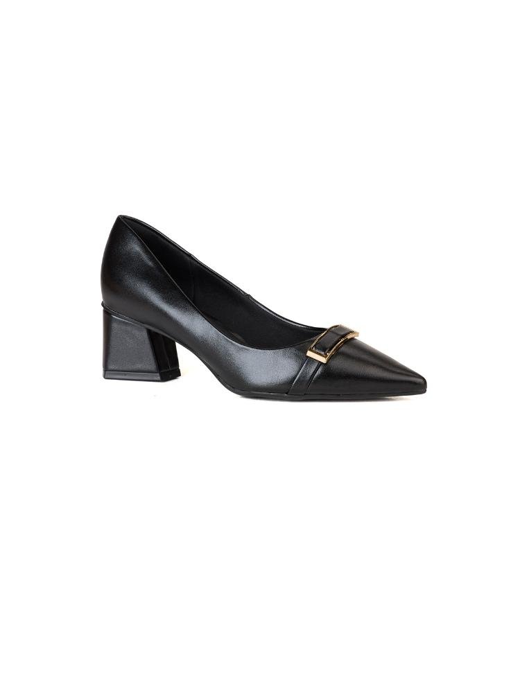 Scarpin Bebecê Clássico Versátil Preto 3