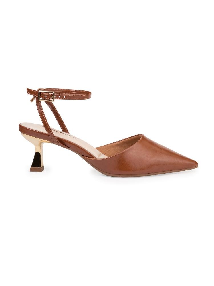Scarpin Slingback Salto Médio Bebecê