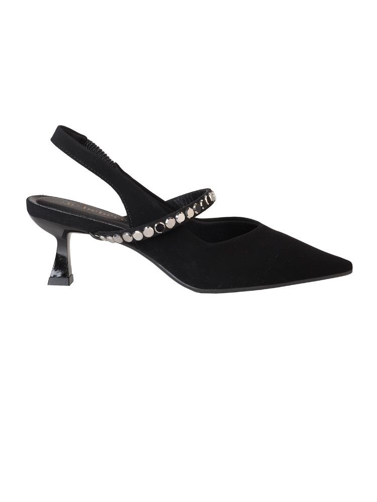 Scarpin Bebecê Slingback Bebecê Maxi Strass