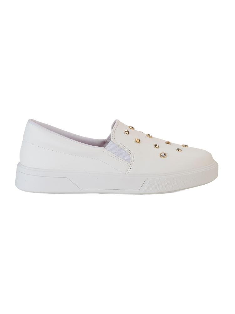 Slip On Bebecê Casual com Detalhes de Tachas