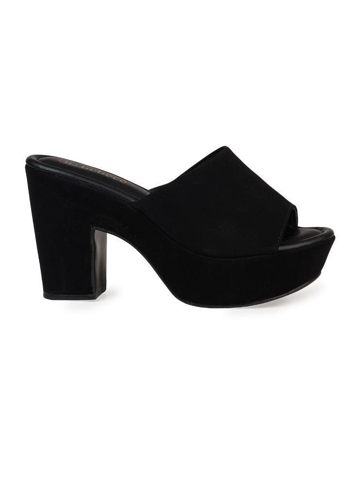 Tamanco Bebecê Plataforma Salto Bloco