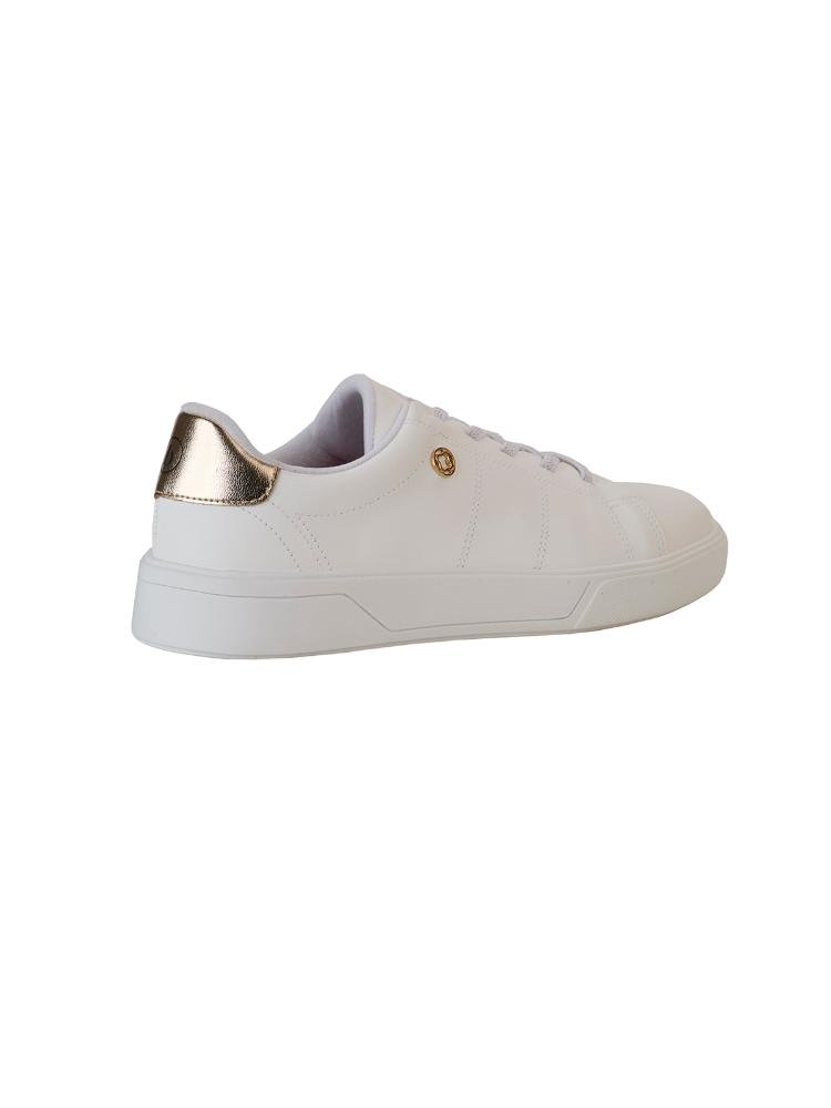 Tênis Bebecê Casual com Detalhe Metalizado Branco 4