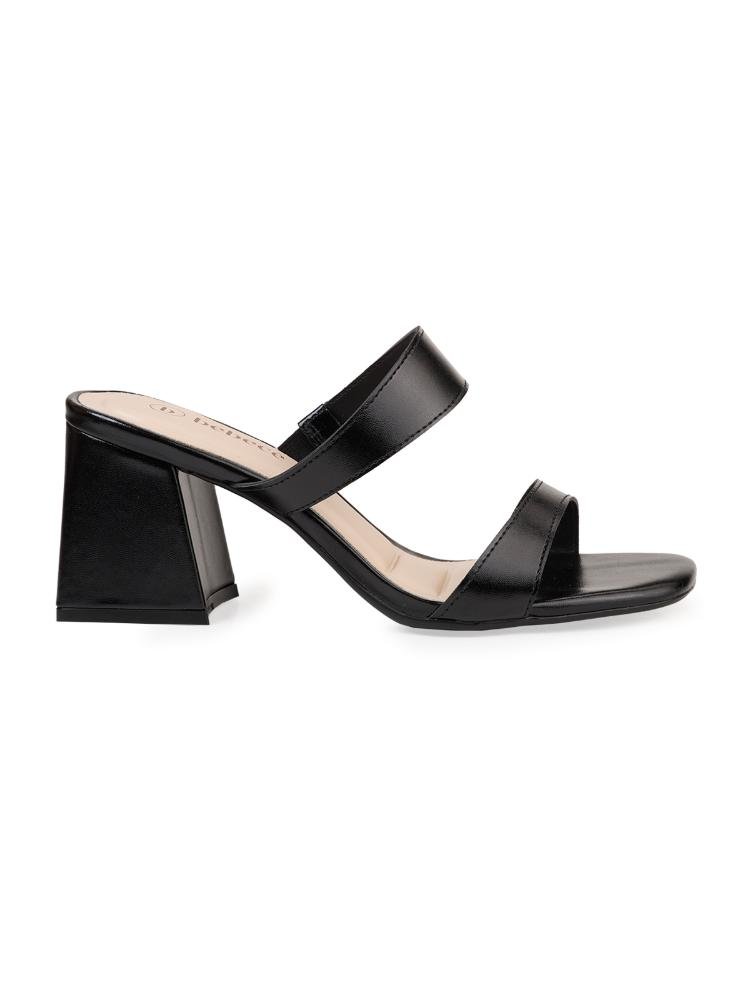 Tamanco Salto Bloco Bebecê com Duas Tiras