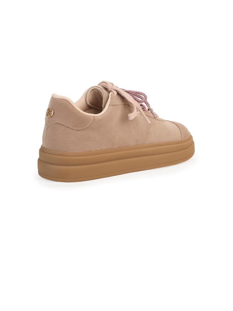 Tênis Bebecê Casual Enfeites Duplo Cadarço Marrom 4