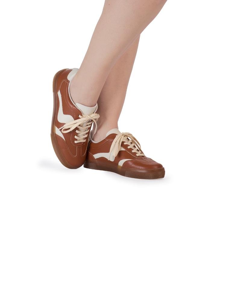 Tênis Bebecê Urban Wave Retrô Bicolor Marrom 2
