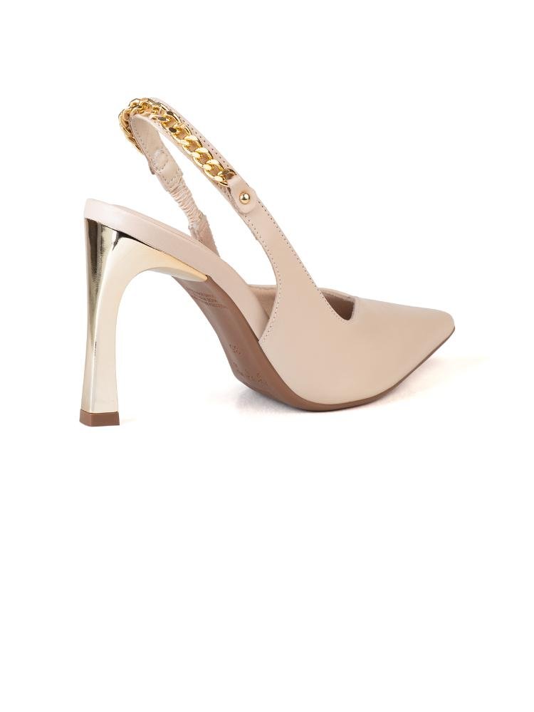 Scarpin Bebecê Slingback Collab Simone Mendes Creme 4