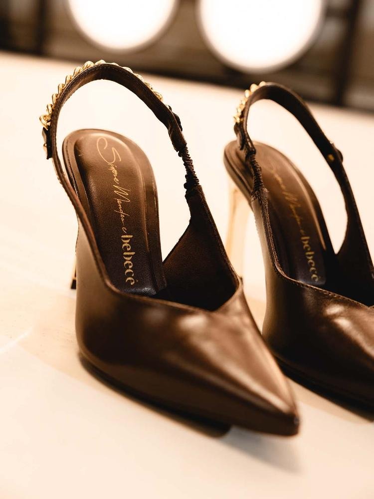 Scarpin Bebecê Slingback Collab Simone Mendes Creme 6