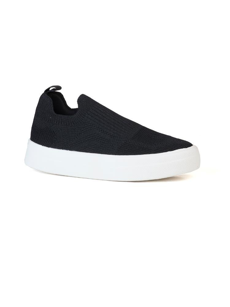 Tênis Bebecê Knit Malha Ajustável Preto 3