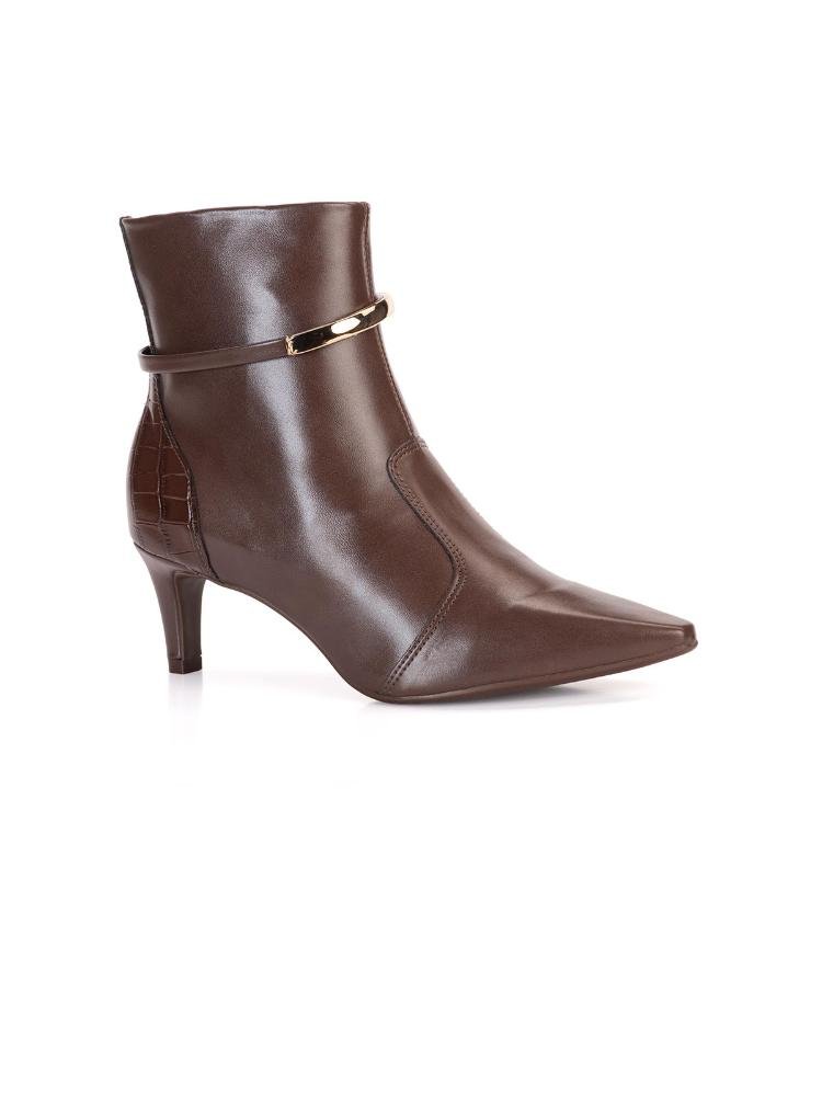 Bota Bebecê Com Enfeite Pulseira Marrom 3