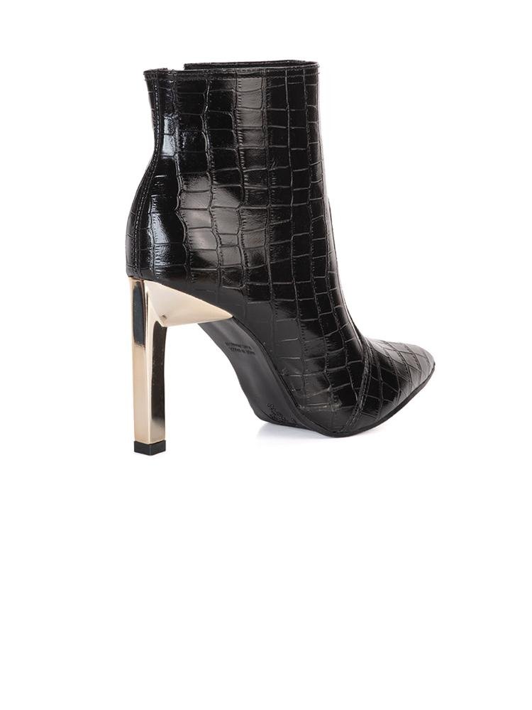 Bota Bebecê Cano Curto Sofisticada Preto 4