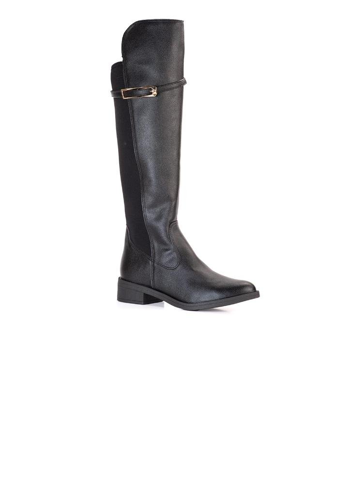 Bota Bebecê Montaria Cano Longo Preto 3