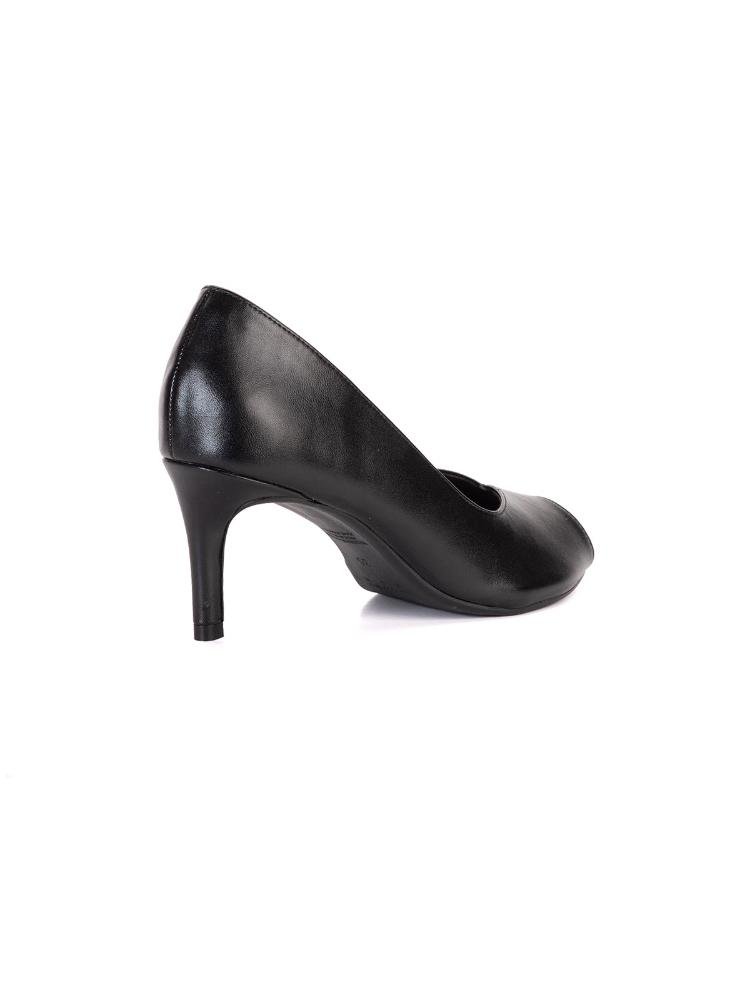 Peep Toe Bebecê Assimétrico Com Tornozeleira Preto 4