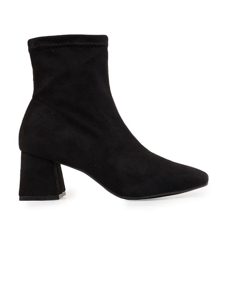 Bota Bebecê Cano Curto Salto Bloco