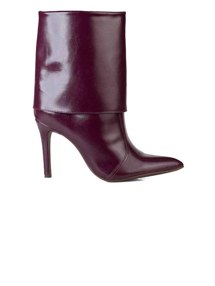 Bota Bebecê Wide Boot Salto Alto Fino