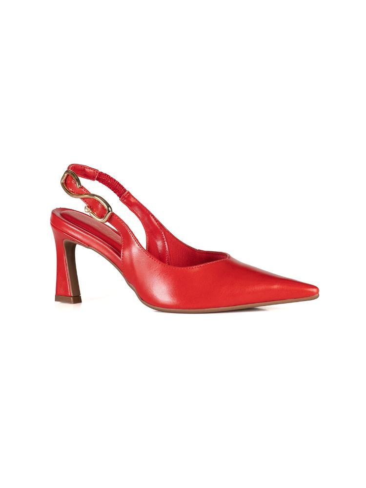 Scarpin Bebecê Collab Simone Mendes Vermelho 3