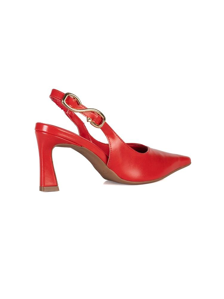Scarpin Bebecê Collab Simone Mendes Vermelho 4