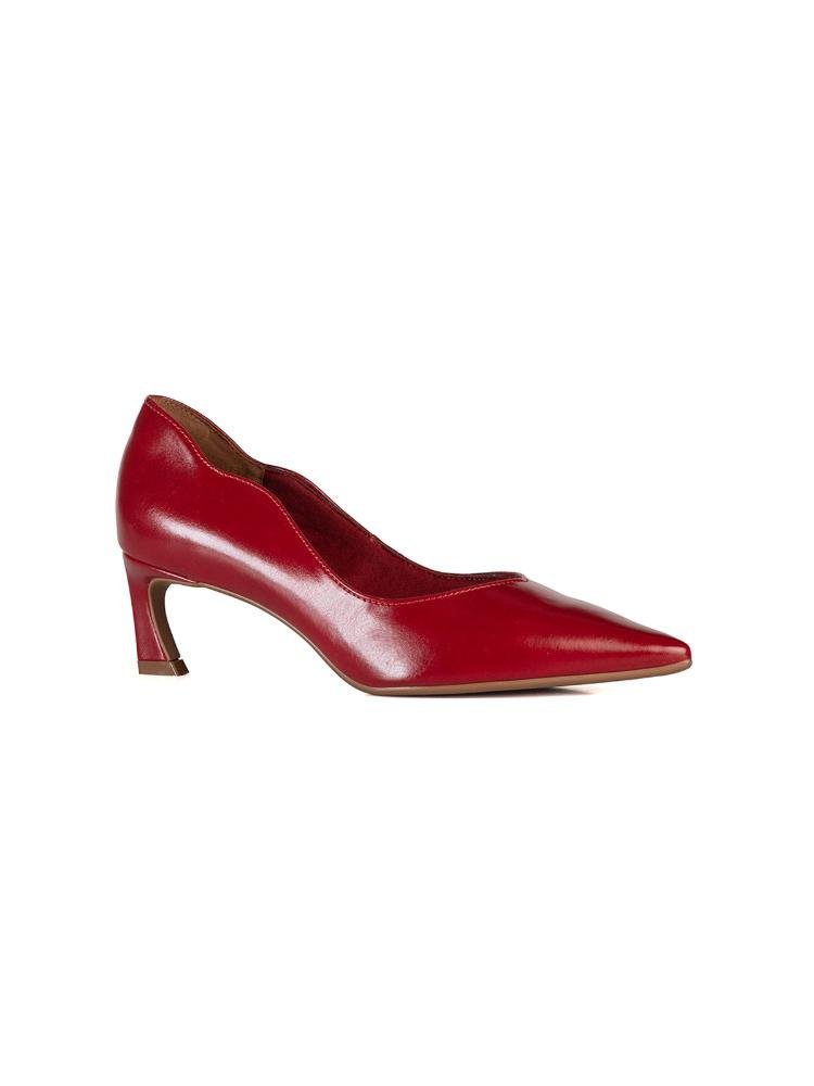 Scarpin Feminino com Corte Valorizado Vermelho 3