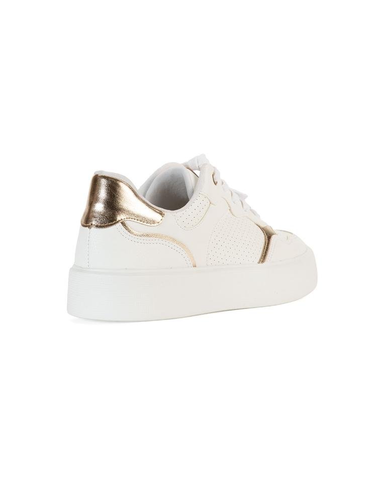 Tênis Casual Clássico Metalizado Pin Atacador EVA Branco 4