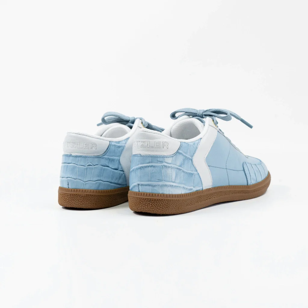 Tênis Cassey em Couro Cor Azul Candy Colors Azul 4