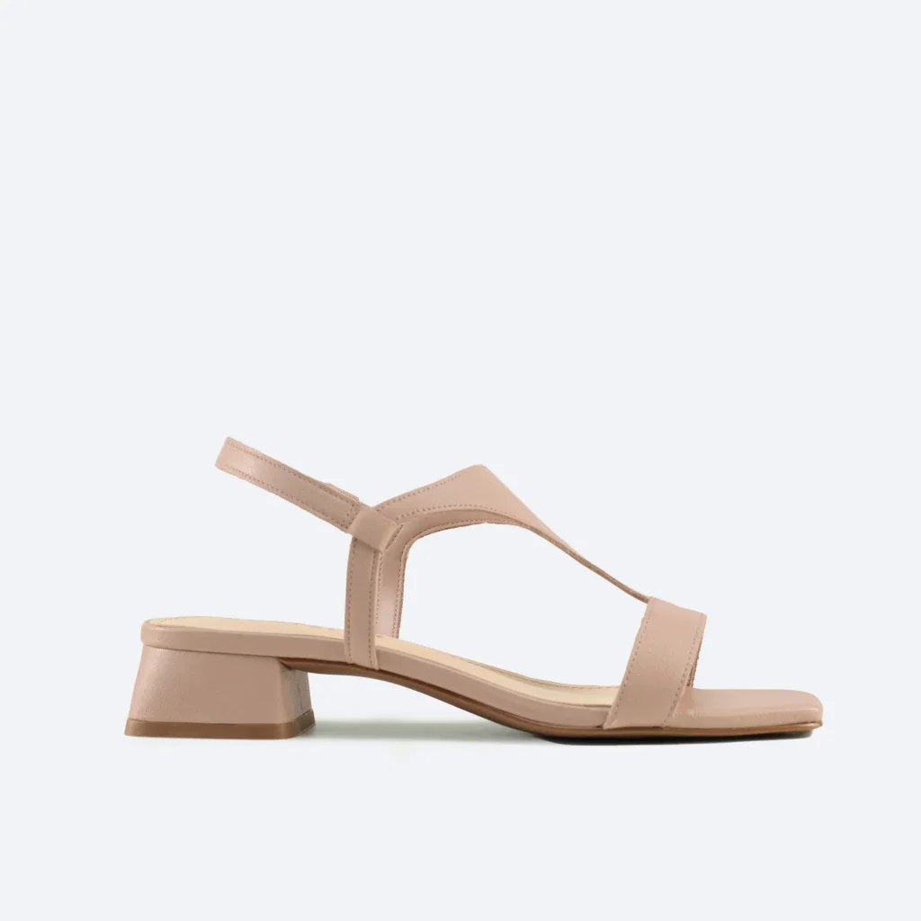 Sandália Clarice em Couro Cor Nude