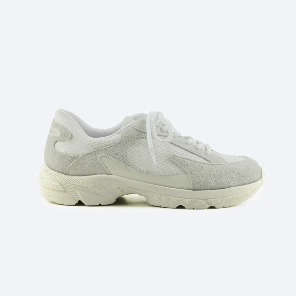 Tênis Siena em Couro Cor Off White