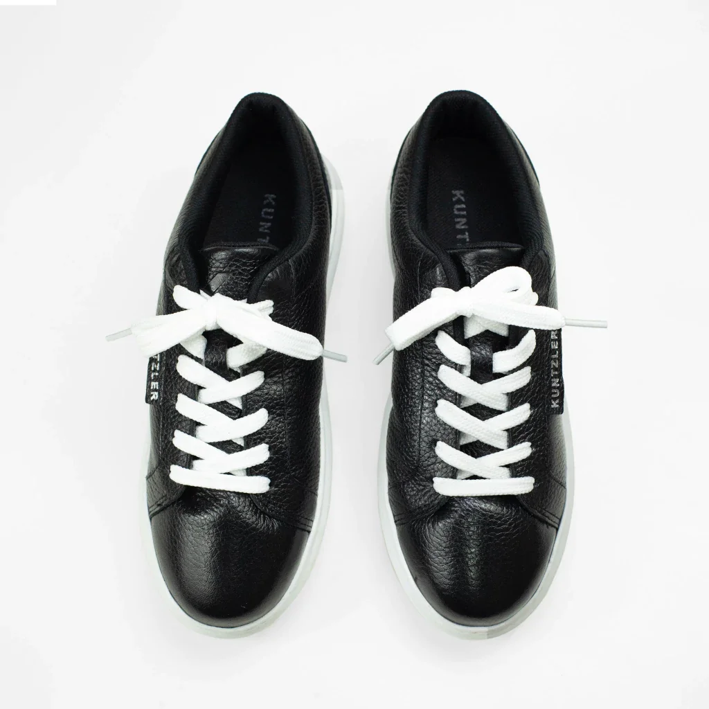 Tênis Vivian em Couro Cor Preto Preto 3