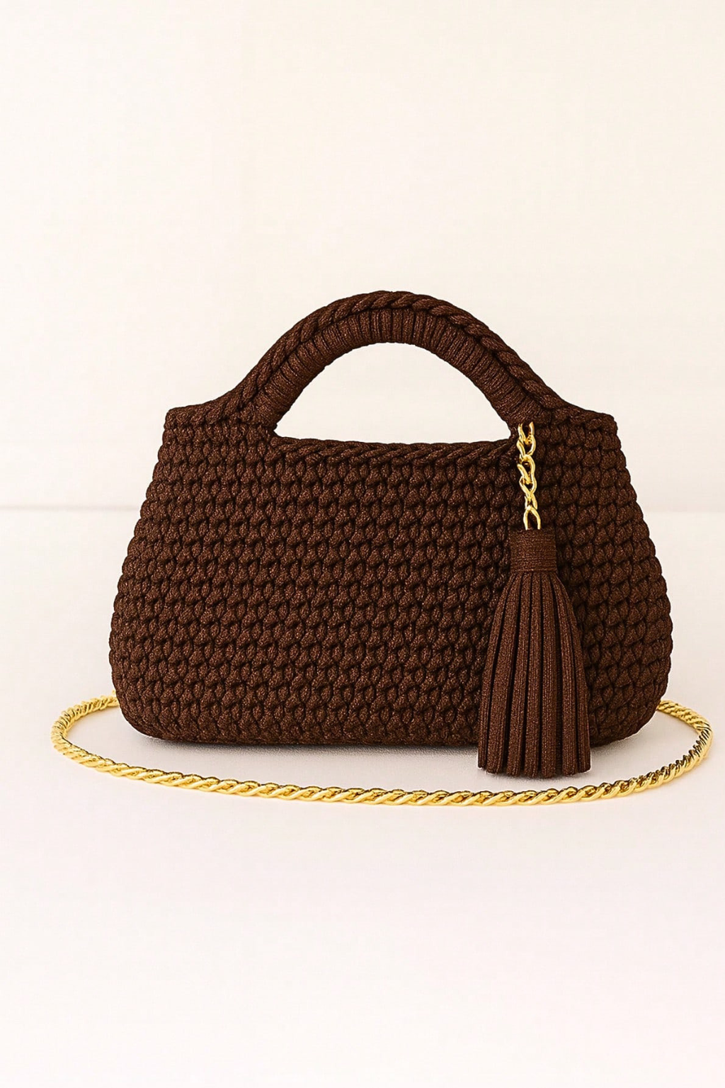 Bolsa Aurora de croche - Alca de corrente