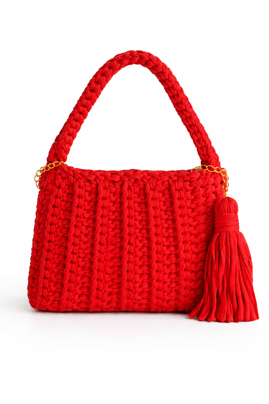 Bolsa Max de Croche Grande com alca de ombro