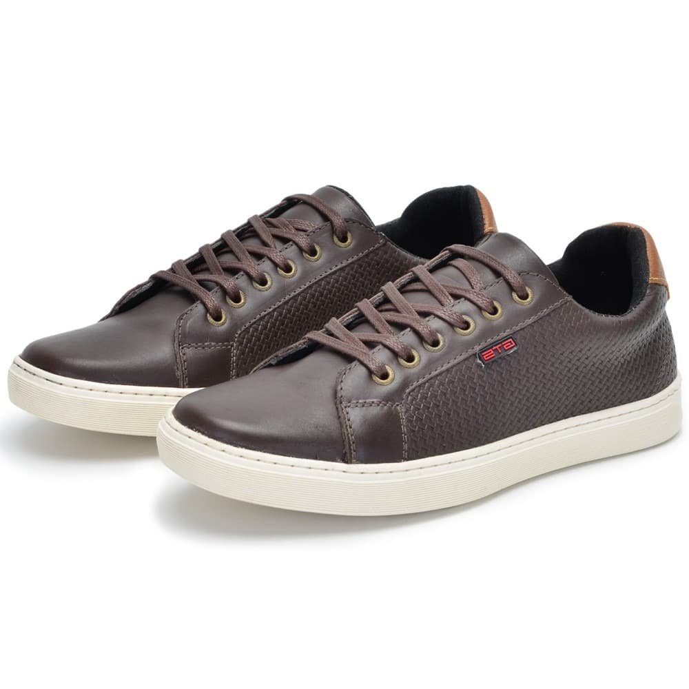 Sapatênis Masculino Marrom Catar Clube do Sapato de Franca Marrom 2