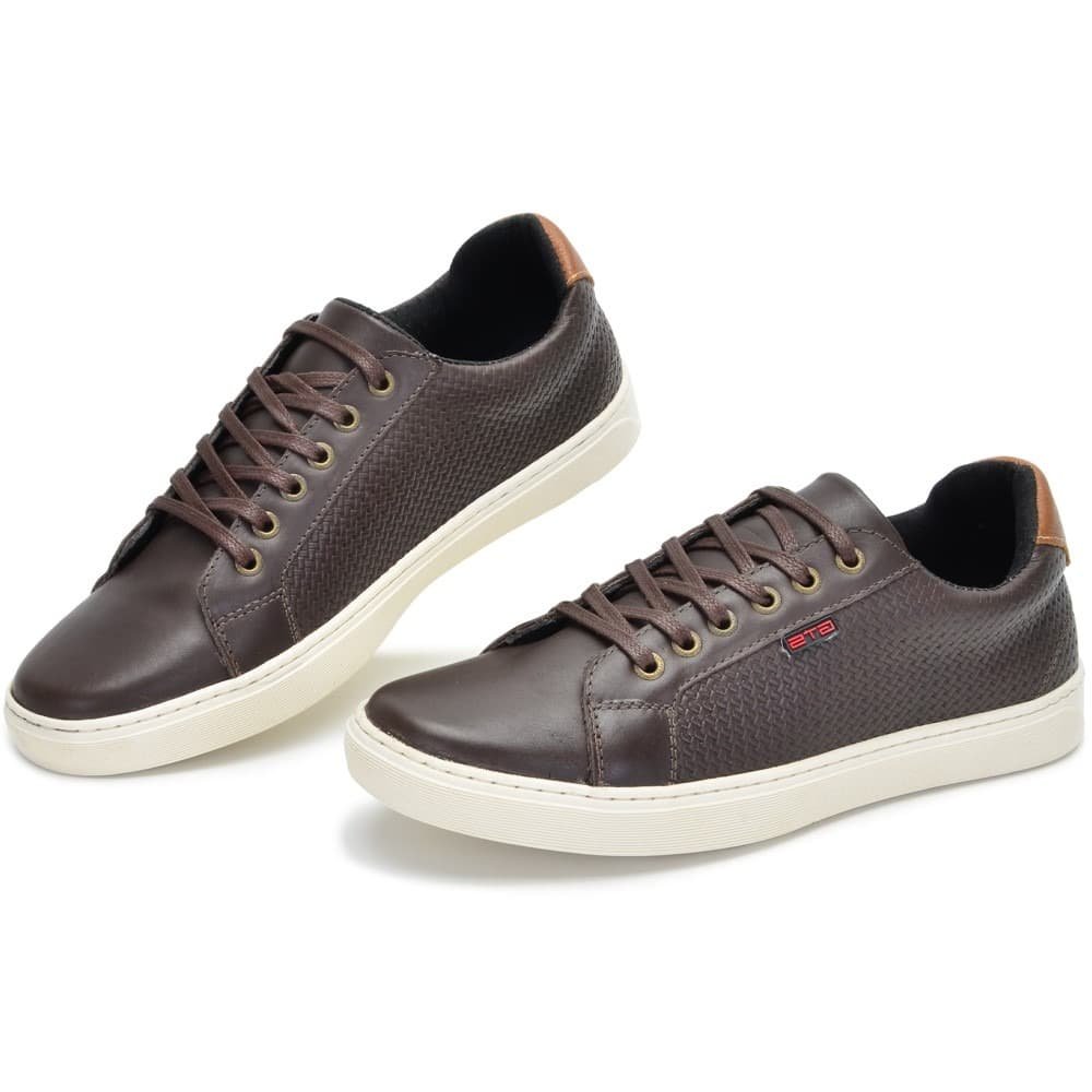 Sapatênis Masculino Marrom Catar Clube do Sapato de Franca Marrom 3