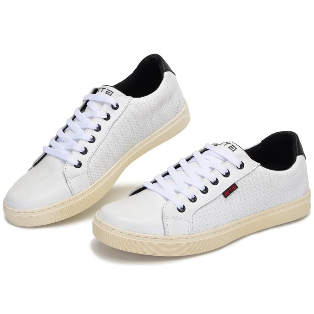 Sapatênis Masculino Branco Catar Clube do Sapato de Franca Branco 3