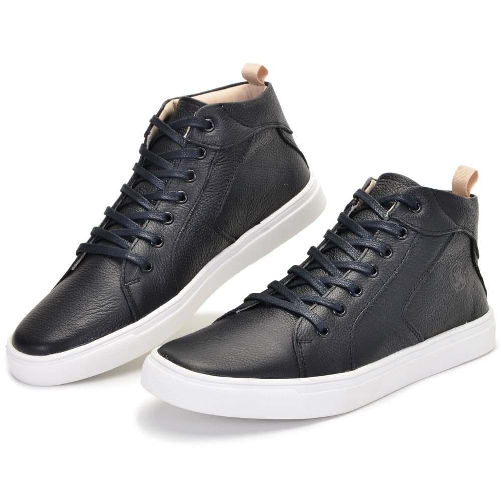 Tênis Masculino Preto City Casual Clube do Sapato de Franca Preto 2