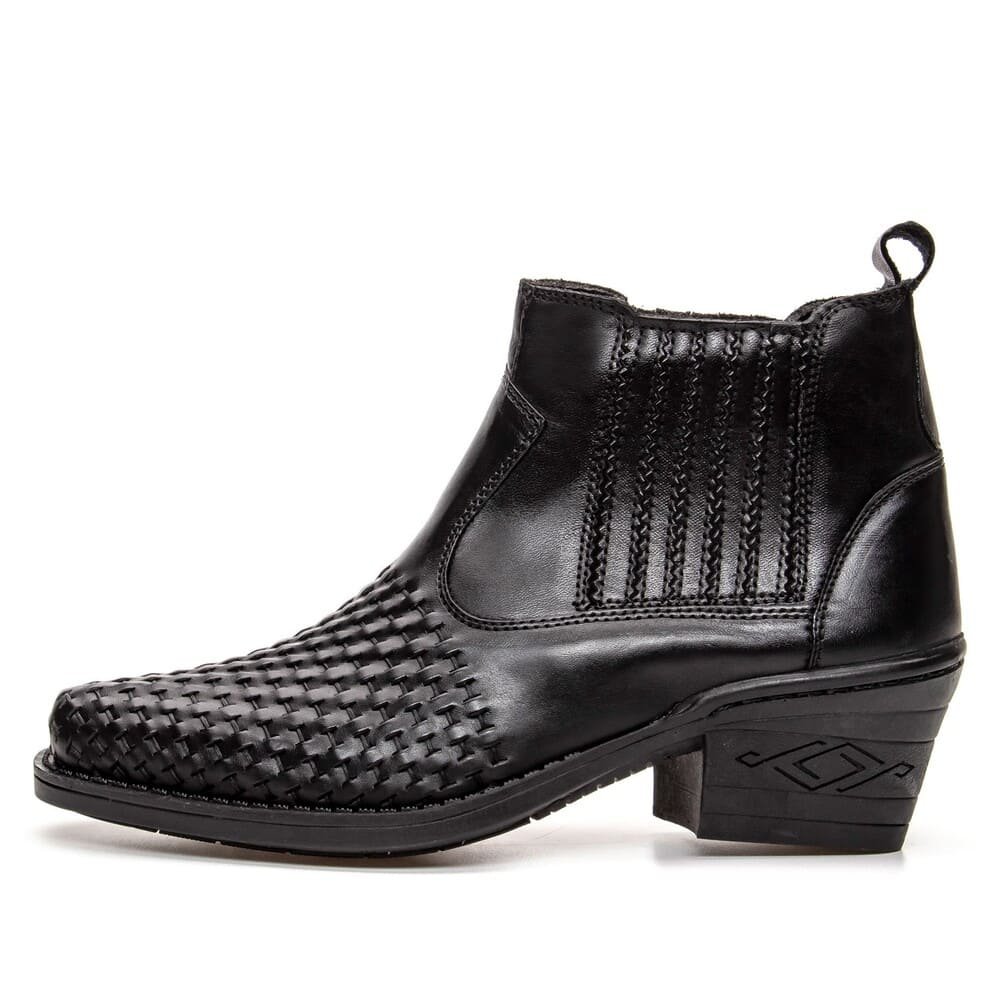 Botas Country Masculina Texan West Preta | Clube do Sapato de Franca