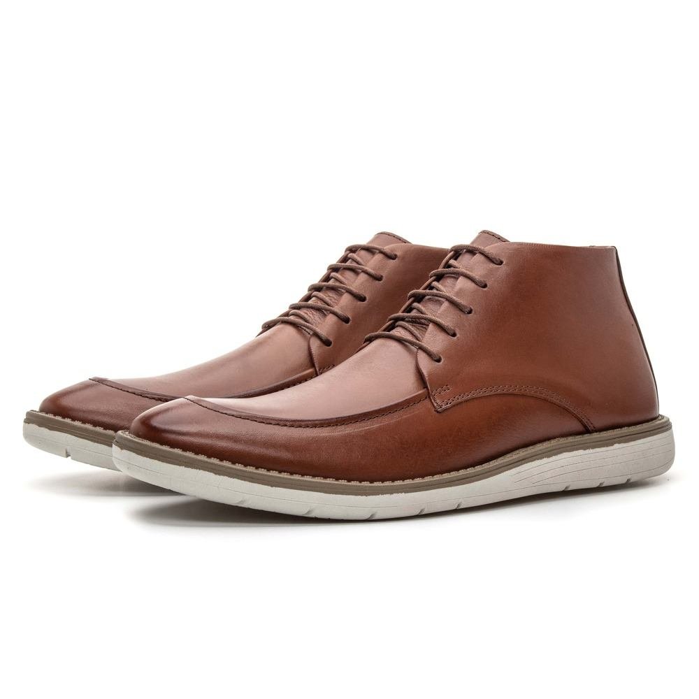Bota Masculina Oxford Derby Hampton Whisky Clube do Sapato de Franca