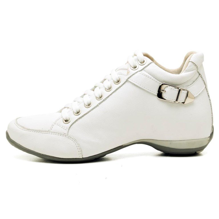 Bota Feminina Branco Top Confort 2 Peccato Clube do Sapato de Franca Branco 2